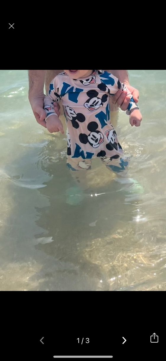 1 1.5 yaş desenli mayo - Görsel 3