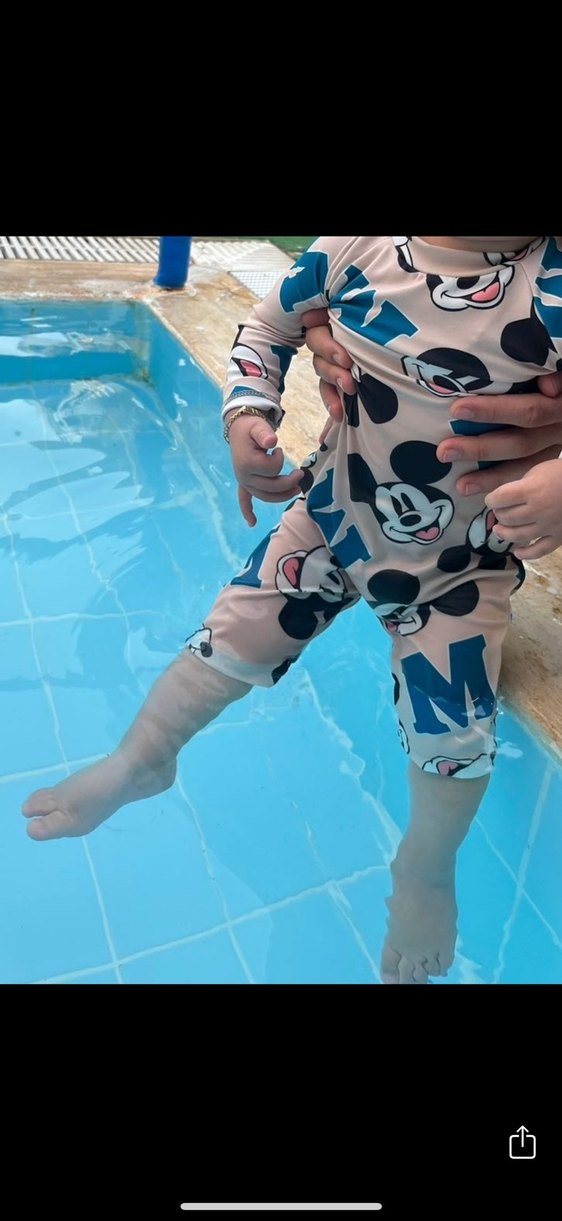 1 1.5 yaş desenli mayo - Görsel 2