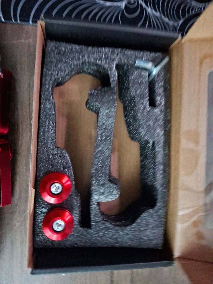 Kırmızı Motosiklet Aynası Seti - Görsel 2