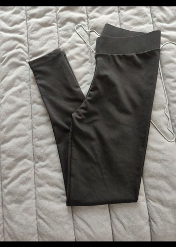 M beden Siyah Kadın Tayt Elastik Kumaş - Görsel 2