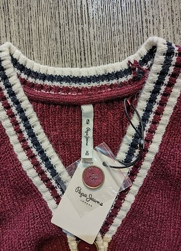 xs Beden bordo Renk Pepe jeans bordo Hırka