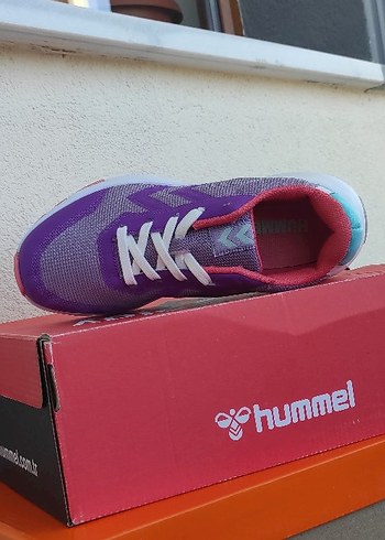 37 Beden Hummel Kadın Bağcıksız Renkli Sneakers