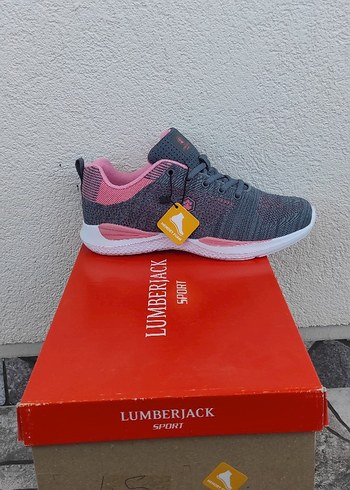 Lumberjack Kadın Pembe Gri Spor Ayakkabı