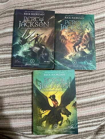 Percy jackson (ilk 3 kitap)