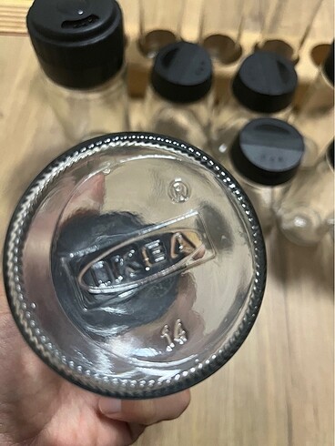  Beden Renk 12 adet cam baharatlık