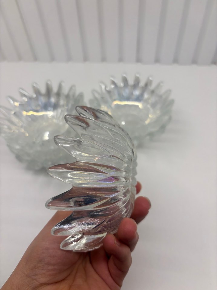 Şeffaf Beyaz 6 lı çerezlik cam - Görsel 2