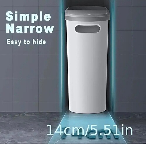 Diğer BAS AÇ KAPAK BANYO ÇÖP KOVASI 10 tl