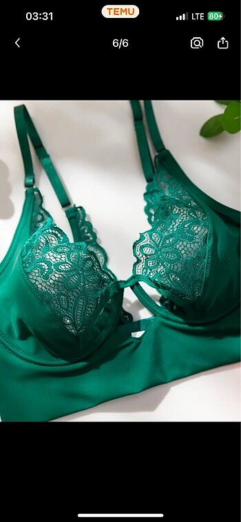 DANTELLİ SÜTYEN - M beden - Görsel 2