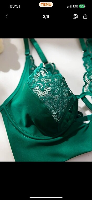 DANTELLİ SÜTYEN - M beden - Görsel 5