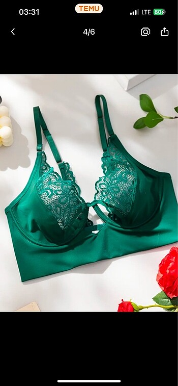 DANTELLİ SÜTYEN - M beden - Görsel 4