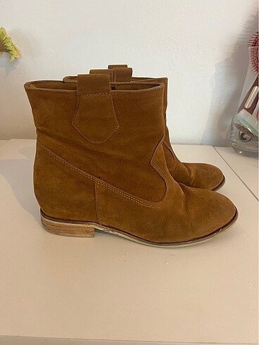 Suet taba rengi bot - Görsel 5