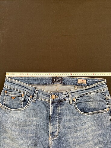34 Beden mavi Renk Erkek kot pantolon (ligralı)