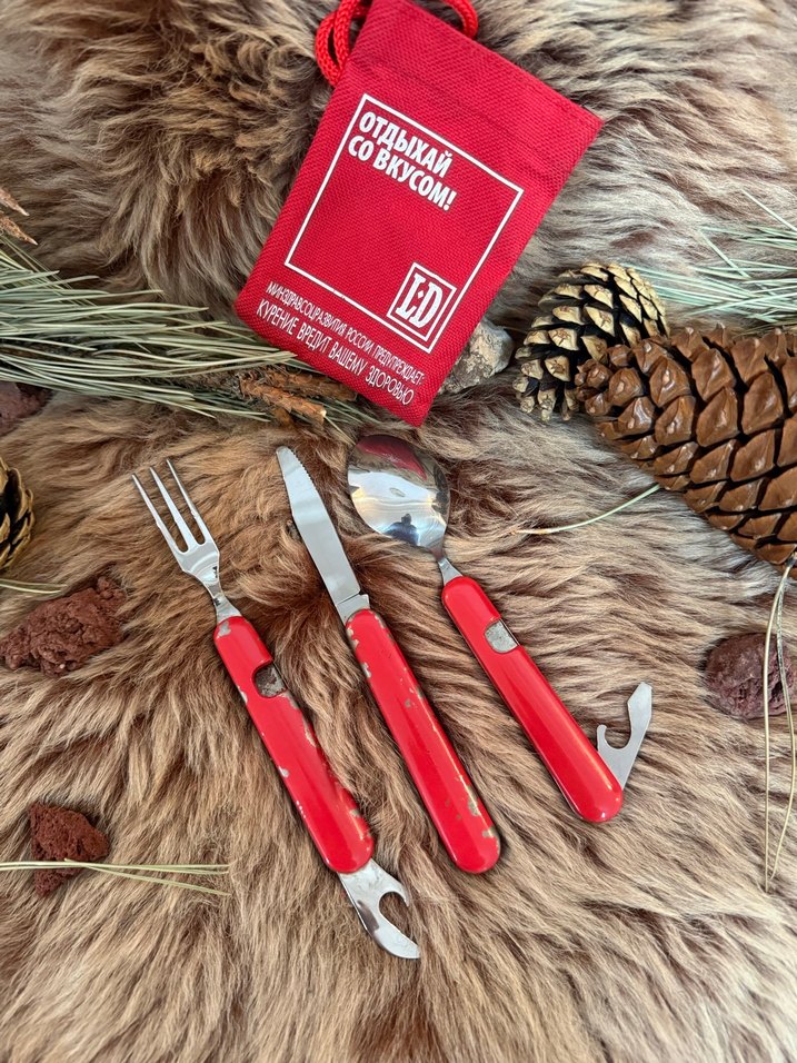 Kamp piknik çatal kaşık bıçak seti - Görsel 2