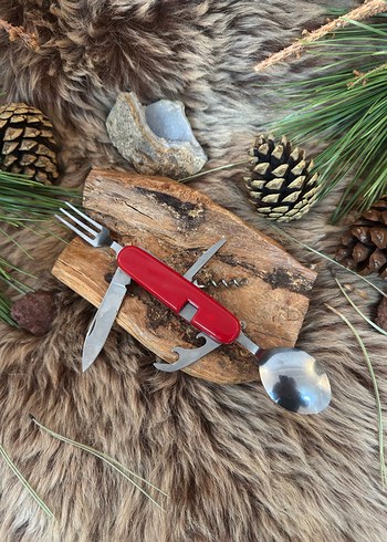 Kamp piknik çatal kaşık - Görsel 2