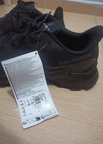 Salomon Siyah Erkek Spor Ayakkabı Velcro