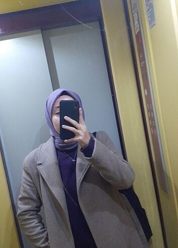 m Beden camel Renk ASTARLI KABAN 38 BEDEN