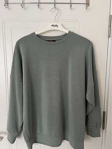 Mavi Jeans Mavi kadın Lux Touch TENCEL TM Haki Modal Sweatshirt