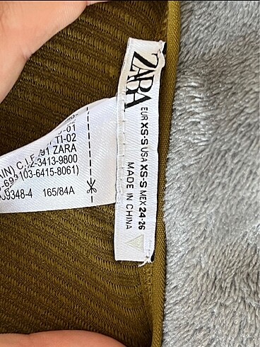 Zara zara ince askili crop