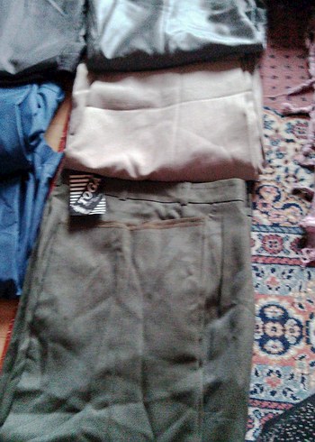 Gri Midi Kumaş Kadın Pantolon 38beden - Görsel 2