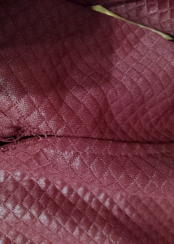 Bordo  Yılan Desenli erkek Ceket - Görsel 3