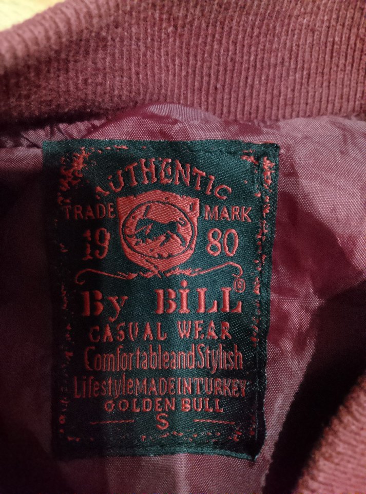 Bordo  Yılan Desenli erkek Ceket - Görsel 4