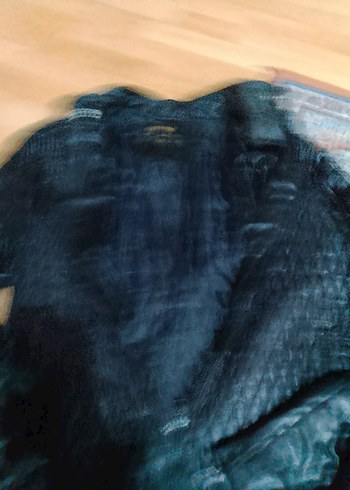 Siyah Deri Biker Ceket - Görsel 2