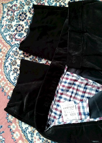 Siyah erkek  kadife sıfır 44 beden tanesi 400 tl - Görsel 3