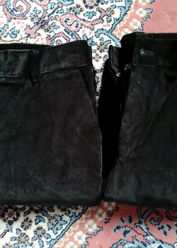 Siyah erkek  kadife sıfır 44 beden tanesi 400 tl - Görsel 4