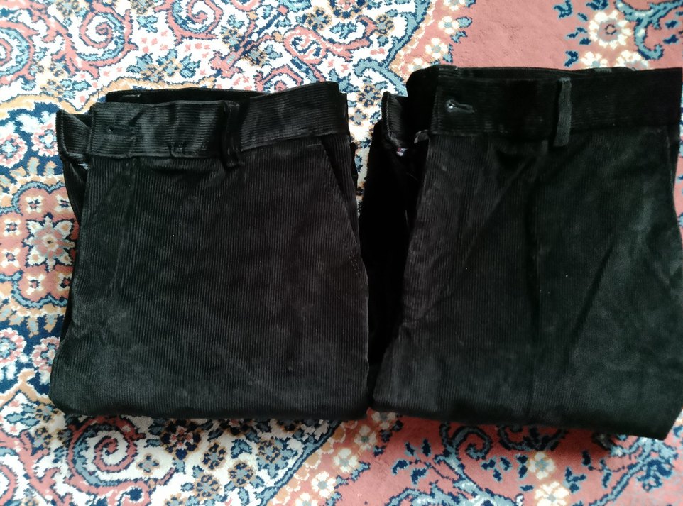 Siyah erkek  kadife sıfır 44 beden tanesi 400 tl - Görsel 4