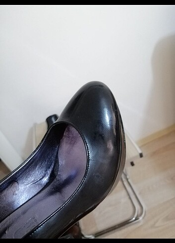 38 Beden siyah Renk 13 cm topuklu platforms Ayakkabı 