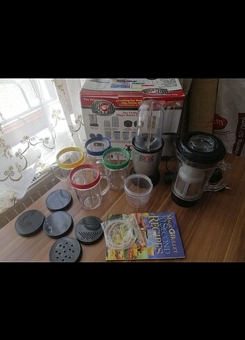 Magic bullet shaker blender seti 