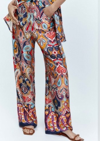 zara saten pantolon - Görsel 7