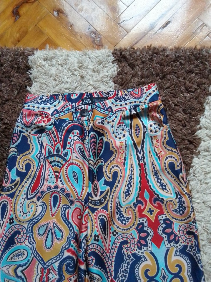 zara saten pantolon - Görsel 3