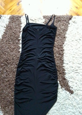 drapeli elbise - Görsel 5