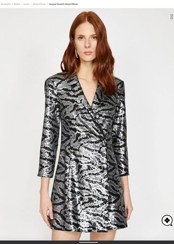 pul payetli elbise - Görsel 4