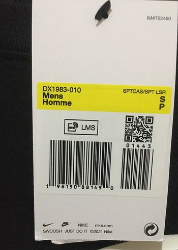 Nike Nike Siyah Kısa Kollu Erkek Tişört