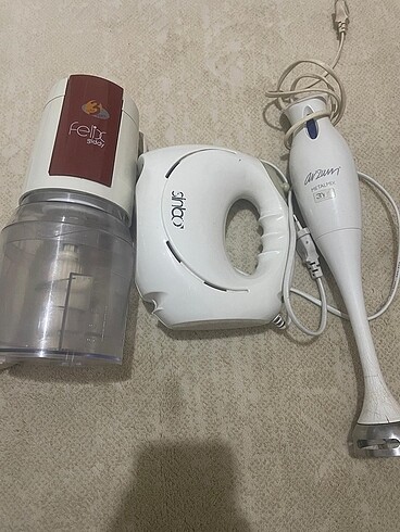 Üçlü mutfak roboto seti