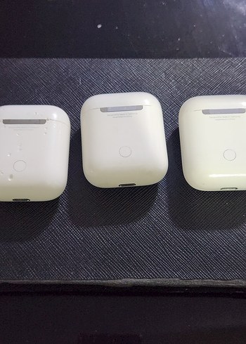 Beyaz Apple AirPods Kablosuz Kulaklık - Görsel 2