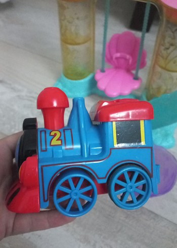 Beden Renk Pembe Deniz Kalesi ve Oyuncak Tren Seti