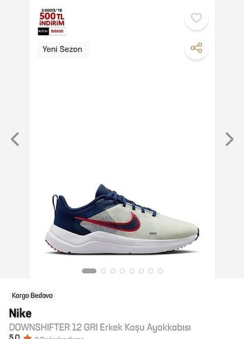 NIKE DOWNSHİFTER12 UNISEX SIFIR AYAKKABI