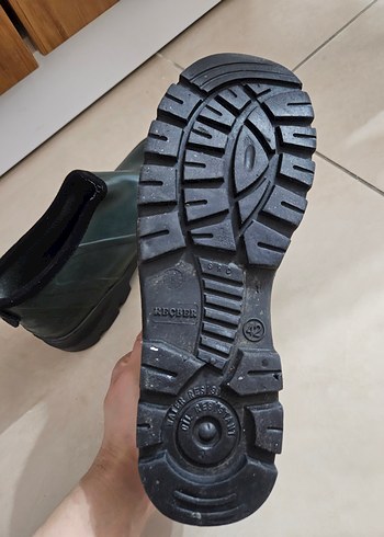 Erkek Koyu Yeşil Yağmur botu - Görsel 3