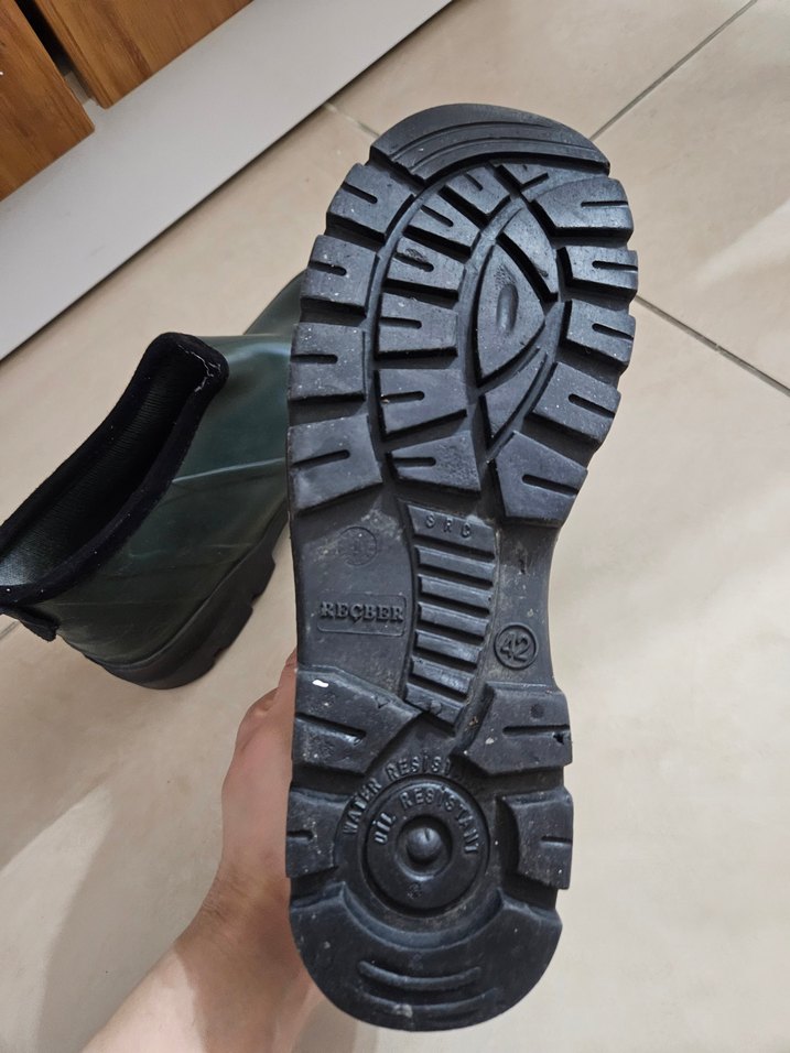 Erkek Koyu Yeşil Yağmur botu - Görsel 3