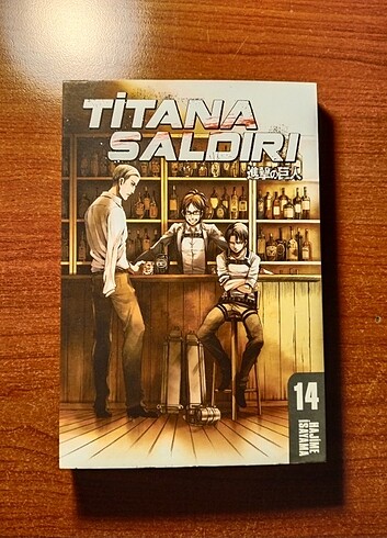 Attack on titan manga 14. Cilt