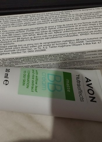 Avon Nutra Effects Mat BB Krem 5-in-1 - Görsel 3