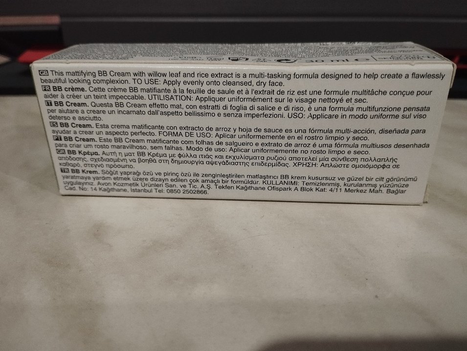 Avon Nutra Effects Mat BB Krem 5-in-1 - Görsel 5