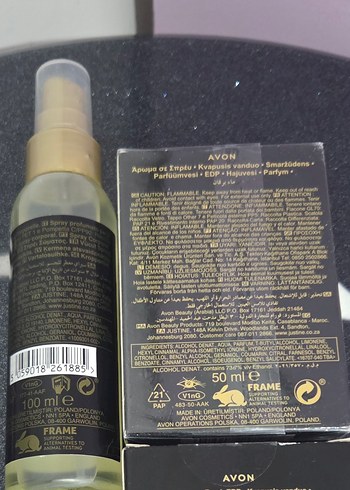 Avon Little Black Lace Dress  seti parfüm ve rolon seti - Görsel 6