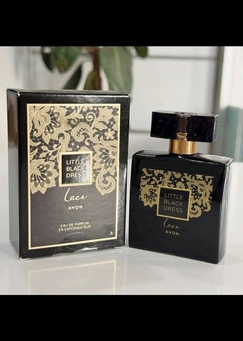 Avon Little Black Lace Dress  seti parfüm ve rolon seti - Görsel 3