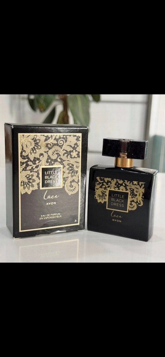 Avon Little Black Lace Dress  seti parfüm ve rolon seti - Görsel 3