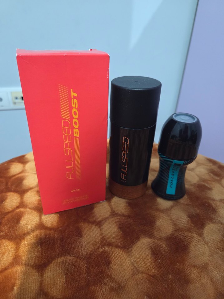 Avon Full Speed Boost Erkek Parfüm Seti Siyah - Görsel 2