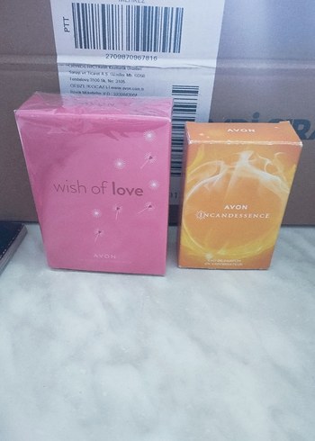Avon Wish of Love ve Incandessence Kadın Parfümü